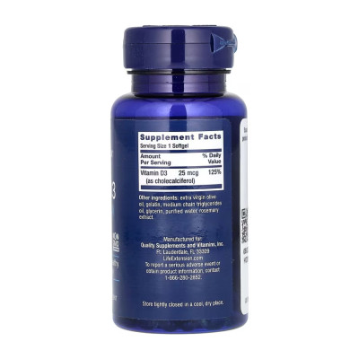 Vitamin D3 25 mcg (1000 IU) - 250 softgels Vitamin D3 25 mcg (1000 IU) - 250 softgels