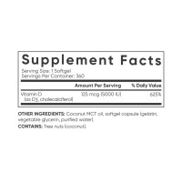 Vitamin D3 5000IU - 360 softgels Vitamin D3 5000IU - 360 softgels