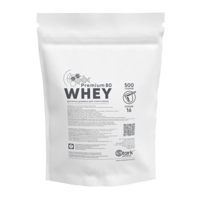 Whey 80 Premium - 500g Vanilla Whey 80 Premium - 500g Vanilla