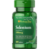 Selenium 100 mcg - 100 Tablets Selenium 100 mcg - 100 Tablets