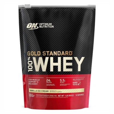 100% Whey Gold 450g - Strawberry 100% Whey Gold 450g - Strawberry