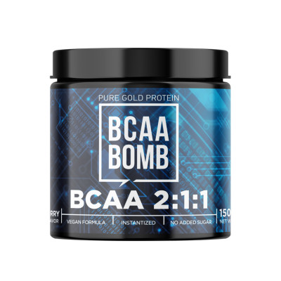 BCAA Bomb 2-1-1 - 150g Strawberry BCAA Bomb 2-1-1 - 150g Strawberry
