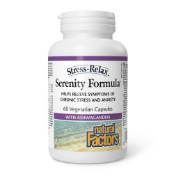 Serenity Formula Stress-Relax - 60 vcaps Serenity Formula Stress-Relax - 60 vcaps