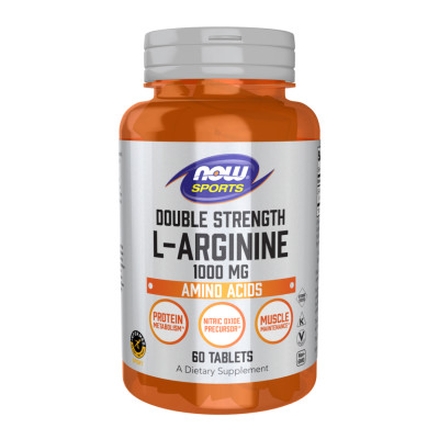 Arginine 1000mg - 60 tabs (Пошкоджена банка) Arginine 1000mg - 60 tabs (Пошкоджена банка)