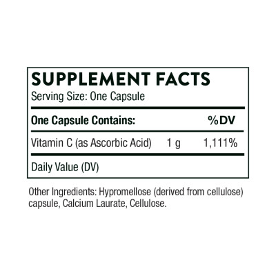 Ascorbic Acid 1g - 60 caps Ascorbic Acid 1g - 60 caps