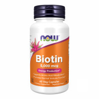BIOTIN 5000mcg - 60 vcaps (Пошкоджена банка) BIOTIN 5000mcg - 60 vcaps (Пошкоджена банка)