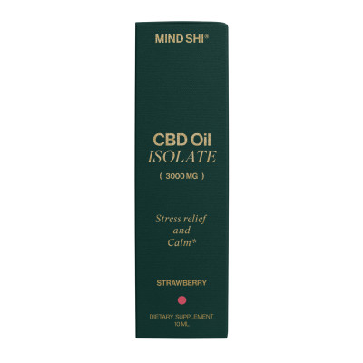 CBD Oil Isolate 3000 mg Strawberry - 10 ml CBD Oil Isolate 3000 mg Strawberry - 10 ml