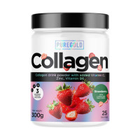 Collagen - 300g Strawberry ith Strawberry pieces Collagen - 300g Strawberry ith Strawberry pieces
