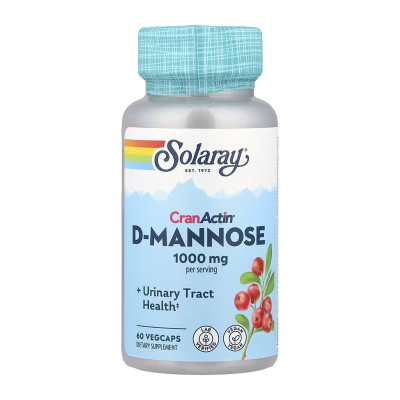 CranActin D-Mannose 1000mg - 60 vcaps CranActin D-Mannose 1000mg - 60 vcaps