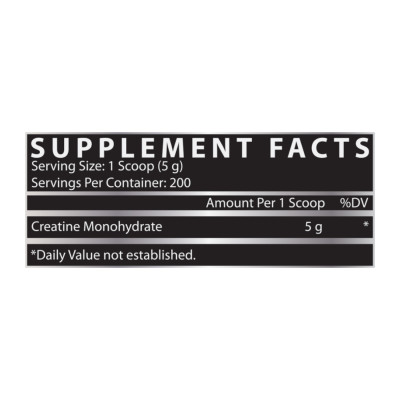 Creatine Monohydrate - 1000g Creatine Monohydrate - 1000g