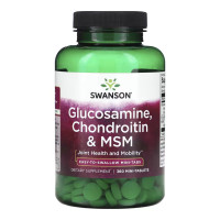 Glucosamine, Chondroitin & Msm Mini Tabs - 360 tabs (До 09.26) Glucosamine, Chondroitin & Msm Mini Tabs - 360 tabs (До 09.26)