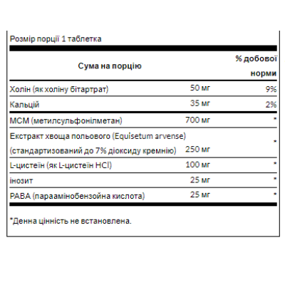 Hair Skin Nails - 60tab (До 11.26) Hair Skin Nails - 60tab (До 11.26)