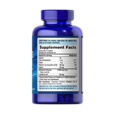 Hydrolyzed Collagen 1000 mg - 180 caps Hydrolyzed Collagen 1000 mg - 180 caps