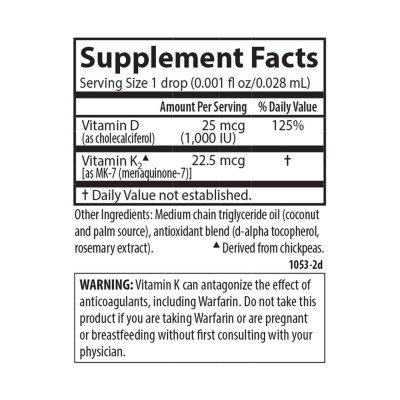 Kids Super Daily D3+K2 - 360 drops Kids Super Daily D3+K2 - 360 drops
