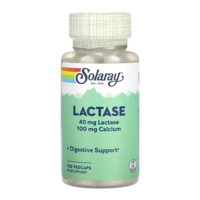Lactase 40mg - 100 vcaps Lactase 40mg - 100 vcaps