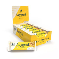 Layered Bar - 12x60g White Gold (До 10.26) Layered Bar - 12x60g White Gold (До 10.26)