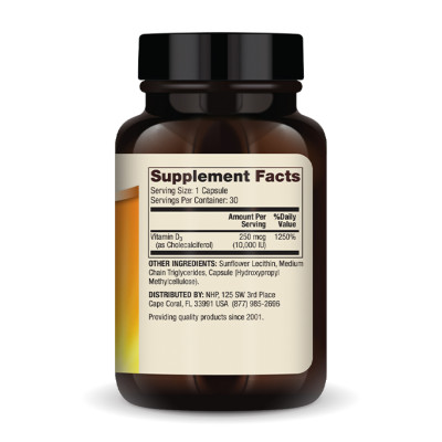 Liposomal Vitamin D3 10,000 IU - 30 caps