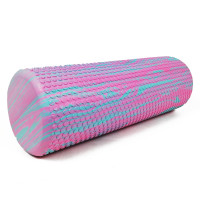 Масажний ролер EasyFit Foam Roller 45 см двоколірний Рожевий-м'ятний Масажний ролер EasyFit Foam Roller 45 см двоколірний Рожевий-м'ятний