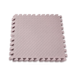 Татамі мат EasyFit SwallowTail 4 шт (60х60х1 см) пазл хвіст ластівки бежевий