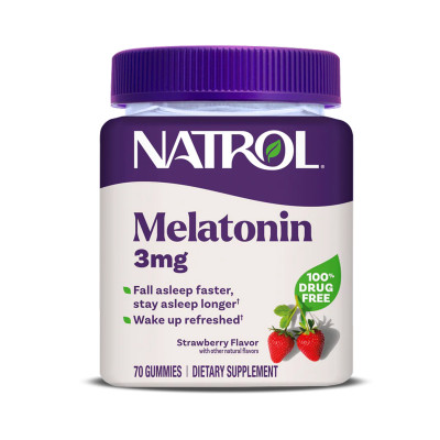 Melatonin 3mg - 70 gummies (Пошкоджена банка) Melatonin 3mg - 70 gummies (Пошкоджена банка)