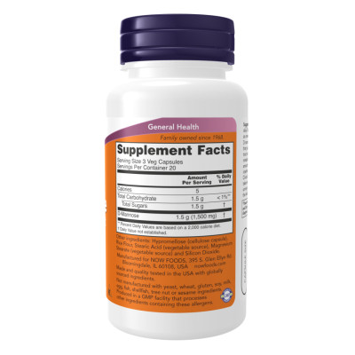 D-Mannose 500mg - 240 vcaps D-Mannose 500mg - 240 vcaps