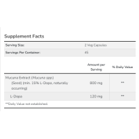 Dopa Mucuna - 90vcaps Dopa Mucuna - 90vcaps