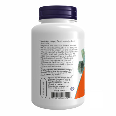 Magnesium & Potassium Aspartate - 120 vcaps Magnesium & Potassium Aspartate - 120 vcaps