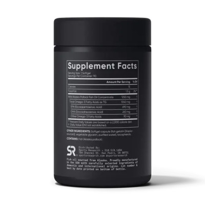 Omega-3 Fish Oil Alaska Pollock 1250mg - 90 softgels Omega-3 Fish Oil Alaska Pollock 1250mg - 90 softgels