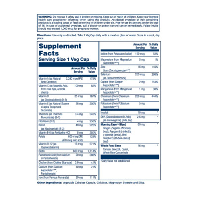 Once Daily Prenatal Multi-Vita - 90 vcaps Once Daily Prenatal Multi-Vita - 90 vcaps