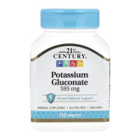Potassium Gluconate 595 mg - 110 tabs Potassium Gluconate 595 mg - 110 tabs