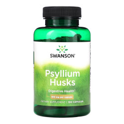 Psyllium Husks 610mg - 100 caps Psyllium Husks 610mg - 100 caps
