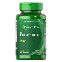 Potassium 99mg - 250 caps Potassium 99mg - 250 caps