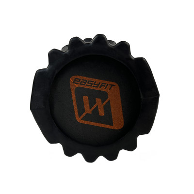 Масажний ролик EasyFit Solid Roller v.1.1s 33 см чорний Масажний ролик EasyFit Solid Roller v.1.1s 33 см чорний