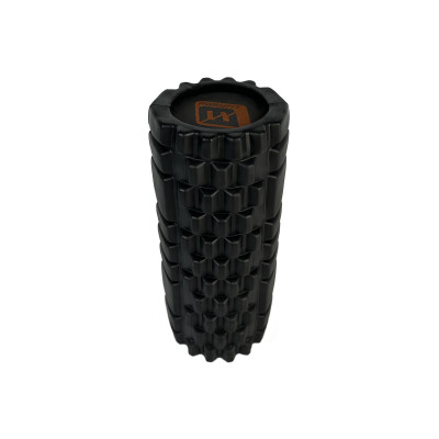 Масажний ролик EasyFit Solid Roller v.1.1s 33 см чорний Масажний ролик EasyFit Solid Roller v.1.1s 33 см чорний
