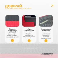 Степ для аеробіки 3-ступінчастий EasyFit Степ для аеробіки 3-ступінчастий EasyFit