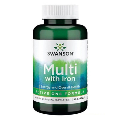 Multi whith Iron Active One Formula - 90 caps