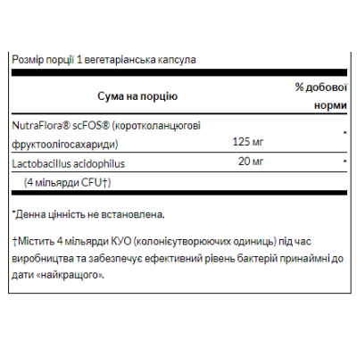 Prolacto Acidophilus 4billion - 60veg caps