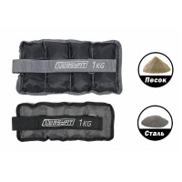 Обтяжувачі для ніг та рук з металом EasyFit Metal 1 кг (пара) Обтяжувачі для ніг та рук з металом EasyFit Metal 1 кг (пара)