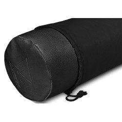 Валик для масажного столу EasyFit 60 см чорний (з чохлом)