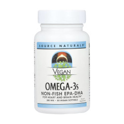 Vegan Omega-3s EPA-DHA 300 mg - 30 softgels Vegan Omega-3s EPA-DHA 300 mg - 30 softgels