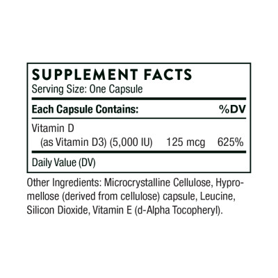 Vitamin D-5000 NSF - 60 caps Vitamin D-5000 NSF - 60 caps