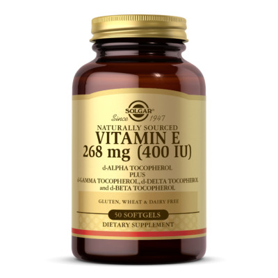 Vitamin E 268 mg (400 IU) Mixed - 50 softgels Vitamin E 268 mg (400 IU) Mixed - 50 softgels