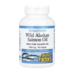 Wild Alaskan Salmon Oil 1000mg - 90 softgels Wild Alaskan Salmon Oil 1000mg - 90 softgels