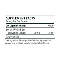 Zinc Bisglycinate 30 mg - 60 caps Zinc Bisglycinate 30 mg - 60 caps