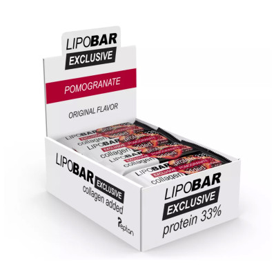 Lipobar Exclusive - 20x50g Pomegranate Lipobar Exclusive - 20x50g Pomegranate