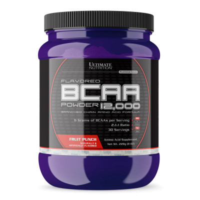 BCAA Powder 12000 - 228g Fruit Punch BCAA Powder 12000 - 228g Fruit Punch