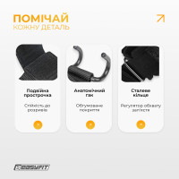 Гаки для турніка та тяги EasyFit PowerHooks (пара) Гаки для турніка та тяги EasyFit PowerHooks (пара)