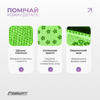 Рушник для йоги EasyFit Yoga Mat Towel з мікрофібри (Зелений) Рушник для йоги EasyFit Yoga Mat Towel з мікрофібри (Зелений)