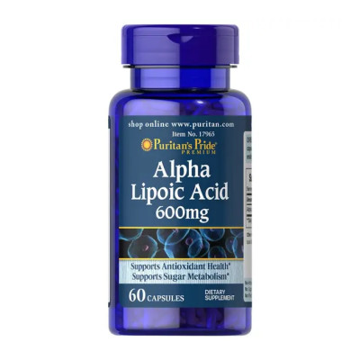Alpha Lipoic Acid 600mg - 60 caps Alpha Lipoic Acid 600mg - 60 caps