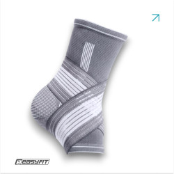 Бандаж для гомілковостопа EasyFit Flex з фіксувальним ременем (L) Бандаж для гомілковостопа EasyFit Flex з фіксувальним ременем (L)